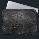 Cute Black Cheetah Leopard Skin Print Animal Laptop Sleeve<br><div class="desc">Do you love animal skin patterns? If the cheetah skin pattern is your favorite, then you must like this cute animal skin pattern design is perfect for you. Get this awesome design for a zookeeper, African wild animal lover, and animal rights activist. Makes a great Christmas, anniversary, thanksgiving, Halloween, graduation,...</div>