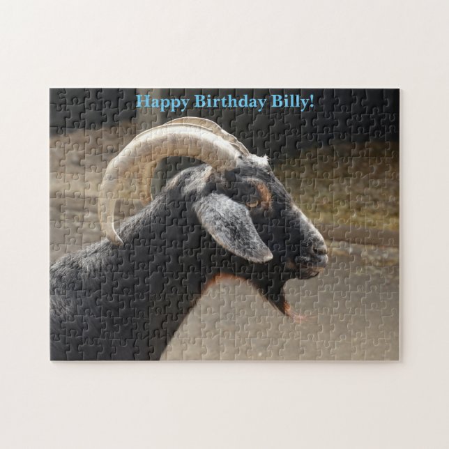 Cute Black Goat   Jigsaw Puzzle (Horizontal)