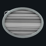 Cute black gray stripes belt buckle<br><div class="desc">Cute black gray stripes</div>