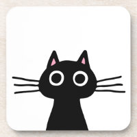 Cute Black Kitty | Fun Animal Art | Funny Pet Cat