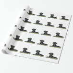 Cute Black Lab Wrapping Paper