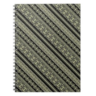 Cute black olive ukraine ornament background