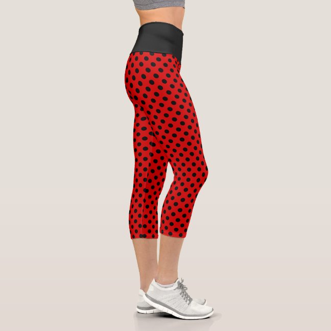 Custom Inked Popcolour Pocket Capri Leggings - Flat Supplex main image 1