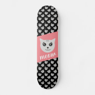 Cute black skateboard. skateboard