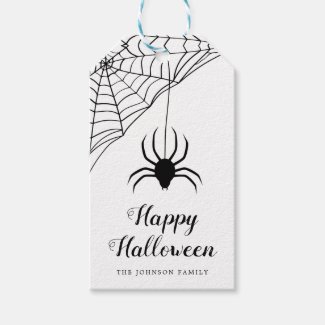 Cute Black Spider Happy Halloween