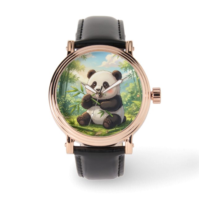 Cute black watch (Front)