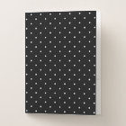 Cute black white polka dots pattern elegant chic
