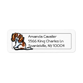 Cute Blenheim CKCS Studio Simple Label