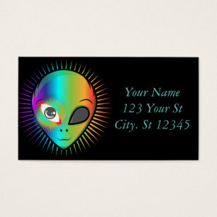 Cute Blinking Alien Head Thunder_Cove