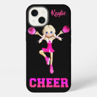 Cute Blonde Cheerleader Personalized