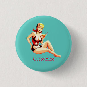 Cute Blonde Martini Bikini Girl Thunder_Cove Button
