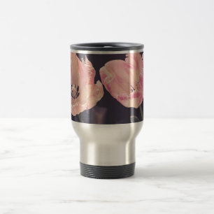 Cute Blooming Tulips -Personalized Travel Mug