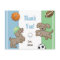 Cute Blue and Green Sporty Puppy Note Card