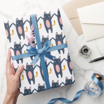 Cute Blue and Pink Cats