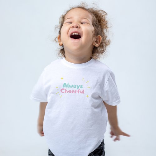 Cute Blue and Pink Kids T_shirt