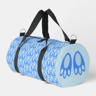 Cute Blue Baby Boy Bunny Feet Easter Diaper Bag
