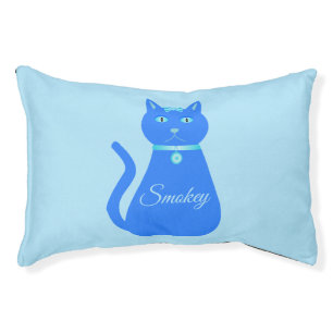 Cute Blue Baby Boy Cat Custom Pet Cat Bed