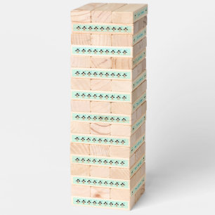 Cute Blue Baby Boy Penguin Custom Topple Tower