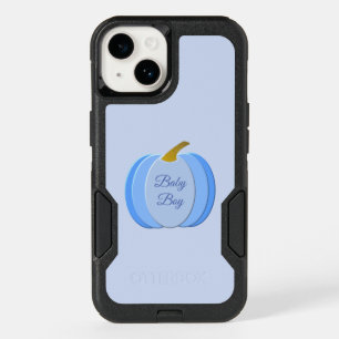 Cute Blue Baby Boy Pumpkin Custom OtterBox iPhone 14 Case