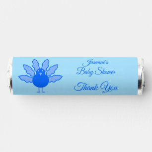 Cute Blue Baby Boy Thanksgiving Turkey Breath Savers® Mints