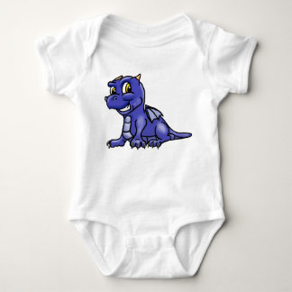 Cute Blue Baby Dragon Bodysuit