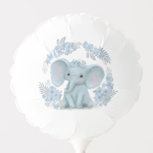 Cute blue Baby Elephant Balloon