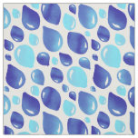 Cute Blue Balloon Pattern Kids  Fabric
