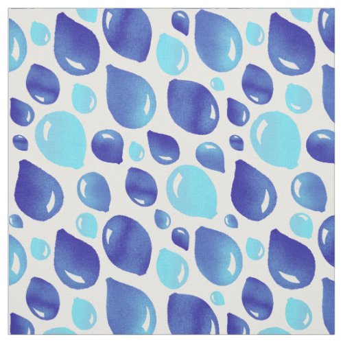 Cute Blue Balloon Pattern Kids  Fabric