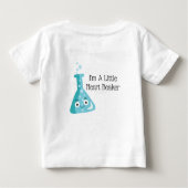 Cute Blue Beaker Pharmacist Chemist Baby T-Shirt (Back)