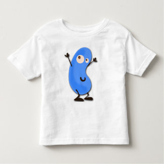 Cute Blue Bean Monster Toddler T-shirt