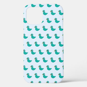 Cute blue bird iPhone 12 case