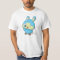 Cute Blue Bird Tee Funny Cartoon Character T-shirt
