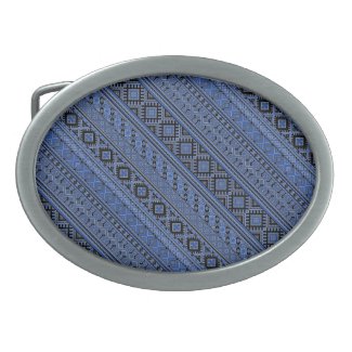 Cute blue black Ukraine ornaments design