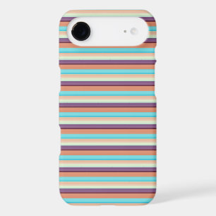 Cute blue brown stripes  iPhone 17 air case