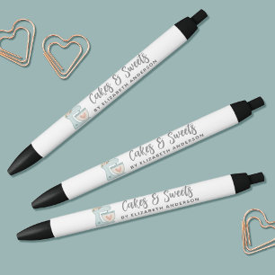 Cute Blue Cake Mixer Promotional Bakery  Pen