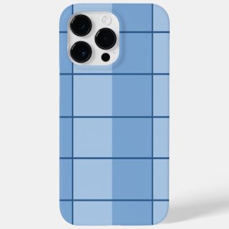 Cute Blue Checks