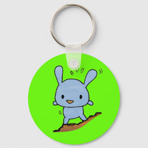 Cute blue Doggy Keychain