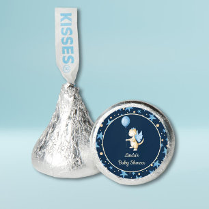 Cute Blue Dragon Baby Shower Hershey®'s Kisses®