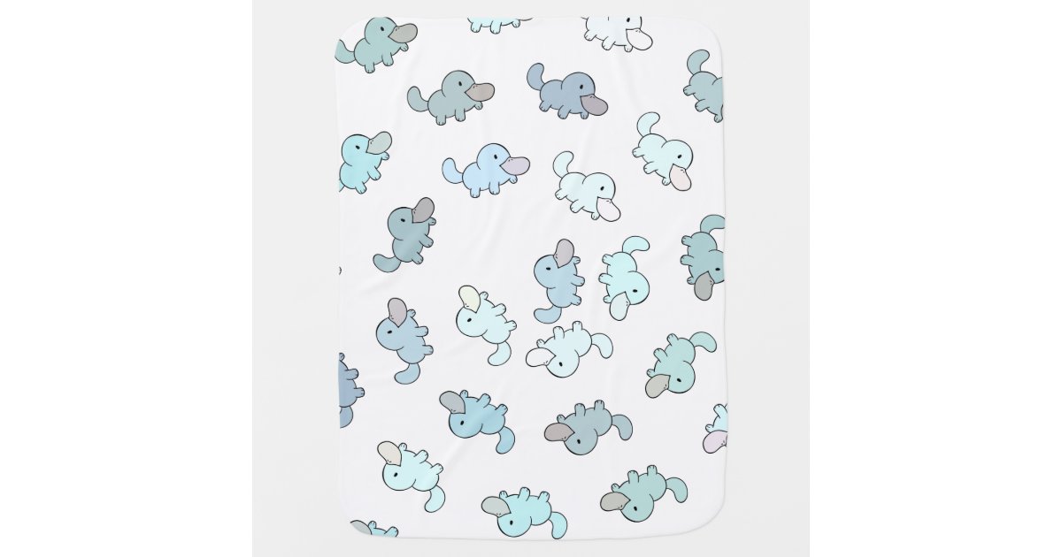 Cute Blue Duck Billed Platypus Baby Blanket Zazzle Com Cute Blue Duck Billed Platypus Baby Blanket Zazzle Com