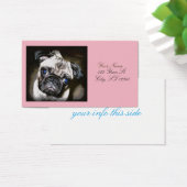 cute blue-eyed pug face Thunder_Cove (Desk)