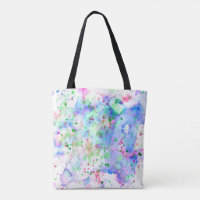 Splash of Paint! Personalized Art Supplies Tote Bag, Zazzle