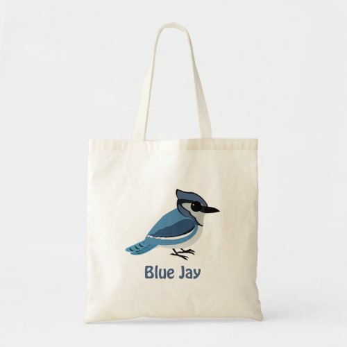 Cute Blue Jay Tote Bag
