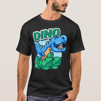 Cute Blue Little Dino T-Shirt