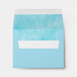 Cute Blue Marble Design Envelope