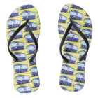 Cute blue modern bus cartoon illustration