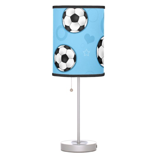 Cute Blue Soccer Ball Lamp (Right)