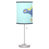 Cute Blue Stegosaurus Dinosaur For Kids Room Table Lamp (Left)