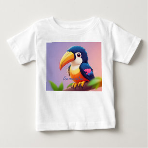 Cute Blue Toucan Baby T-Shirt