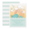 Cute Blue Whales Couples Baby Shower Invite