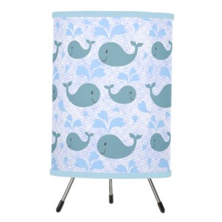 Cute Blue Whales Pattern Ceiling Lamps